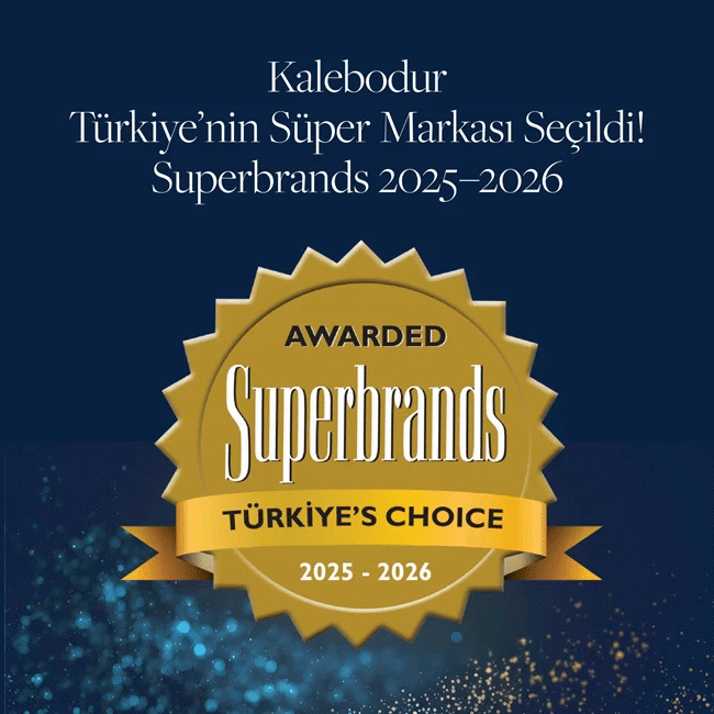 KALEBODUR, TÜRKİYE’NİN “SÜPER MARKASI” SEÇİLDİ