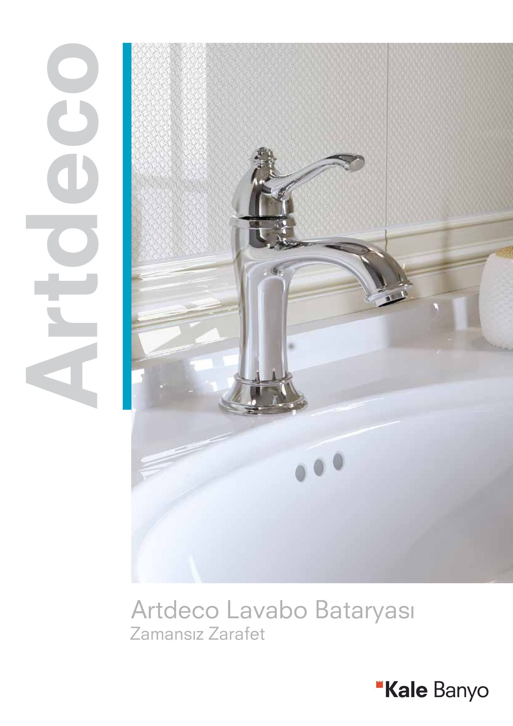 Artdeco Lavabo Bataryası Broşürü