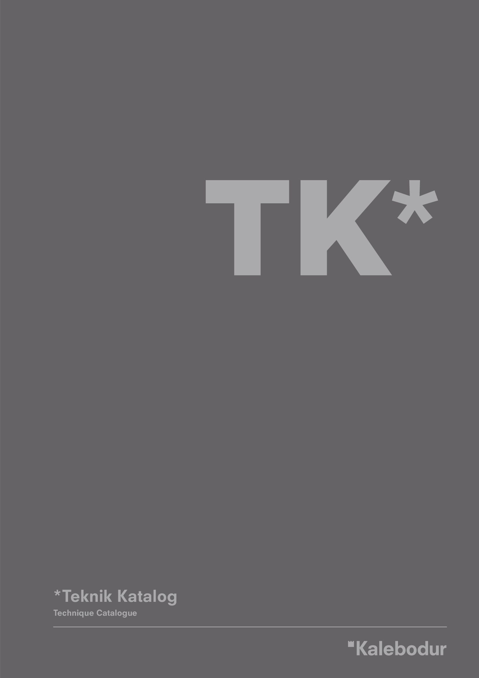 Kalebodur Teknik Kataloğu